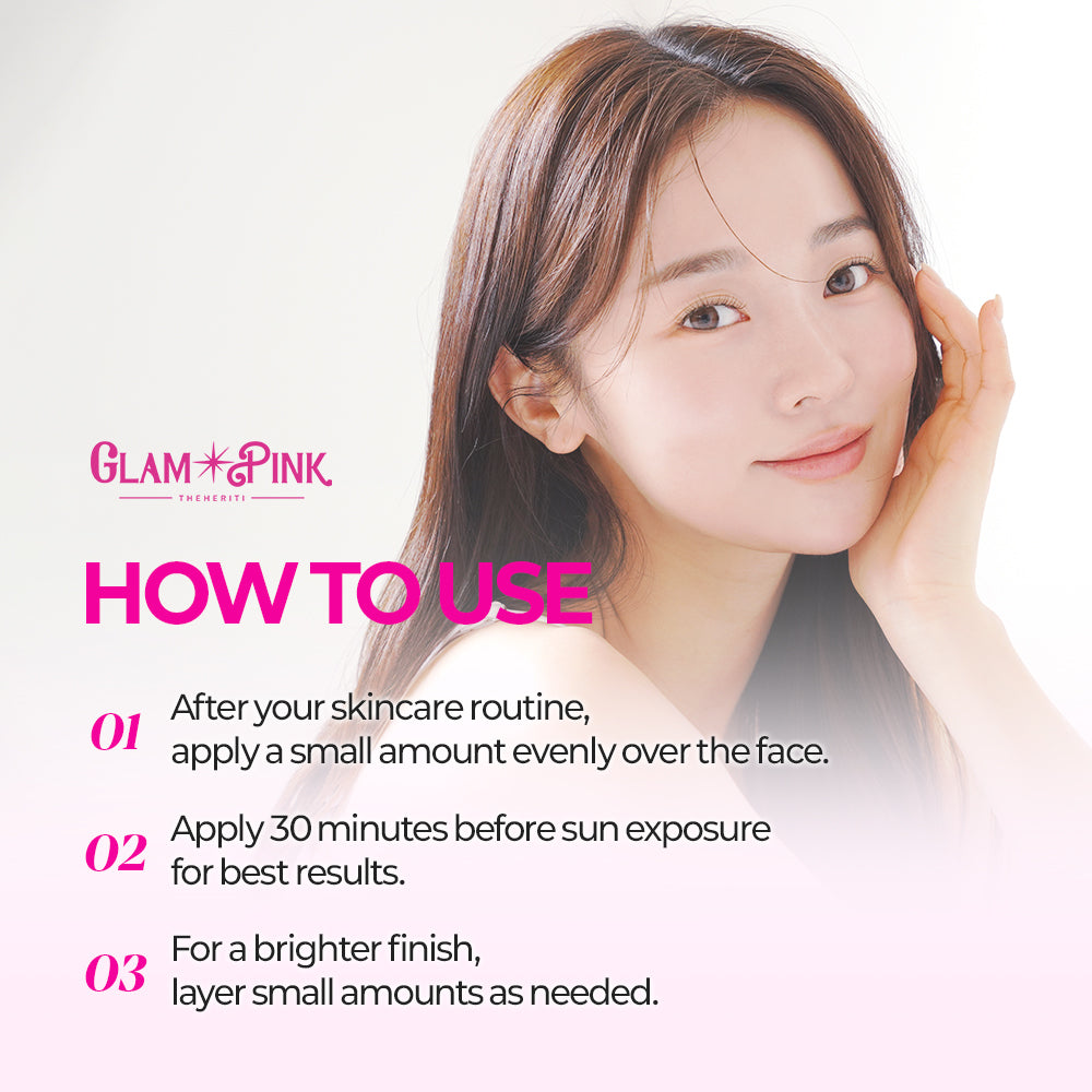 Glam Pink CICA+ Tone-Up Sunscreen 50 ml, SPF 50+ PA++++
